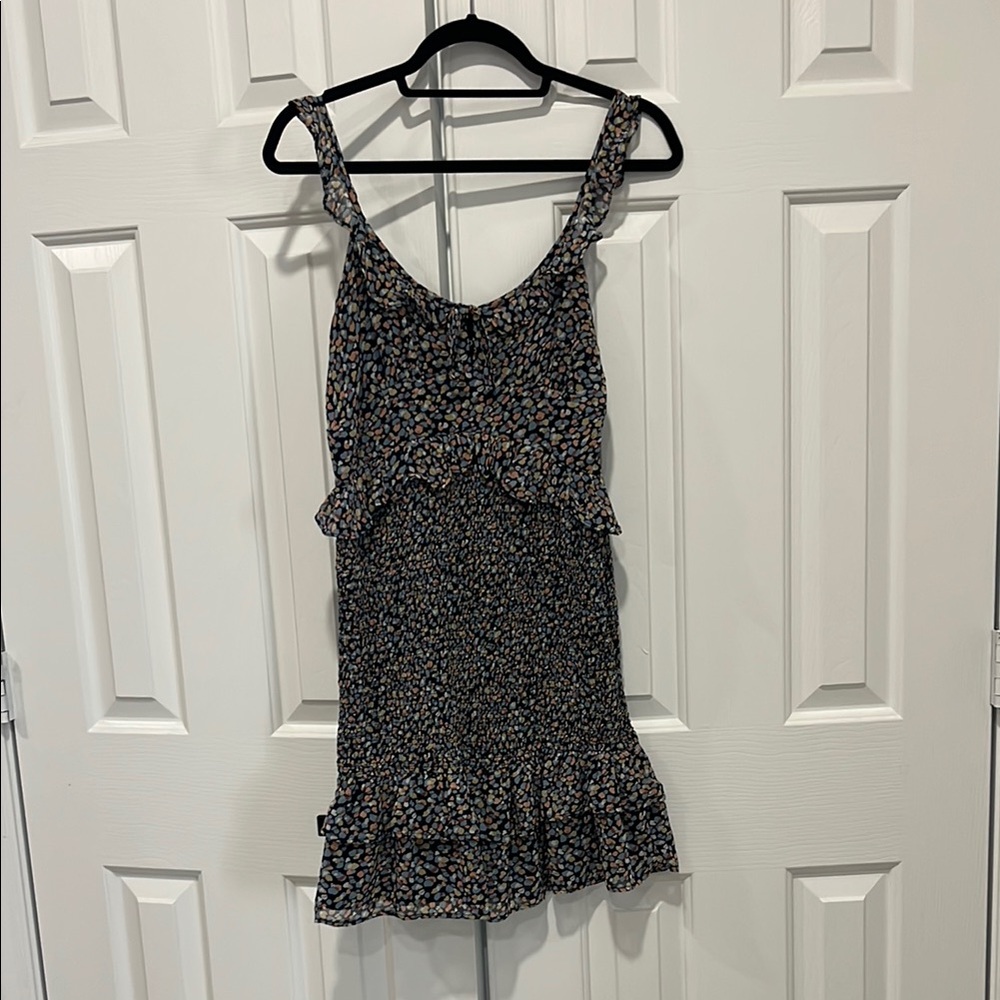 Floral Navy Dress